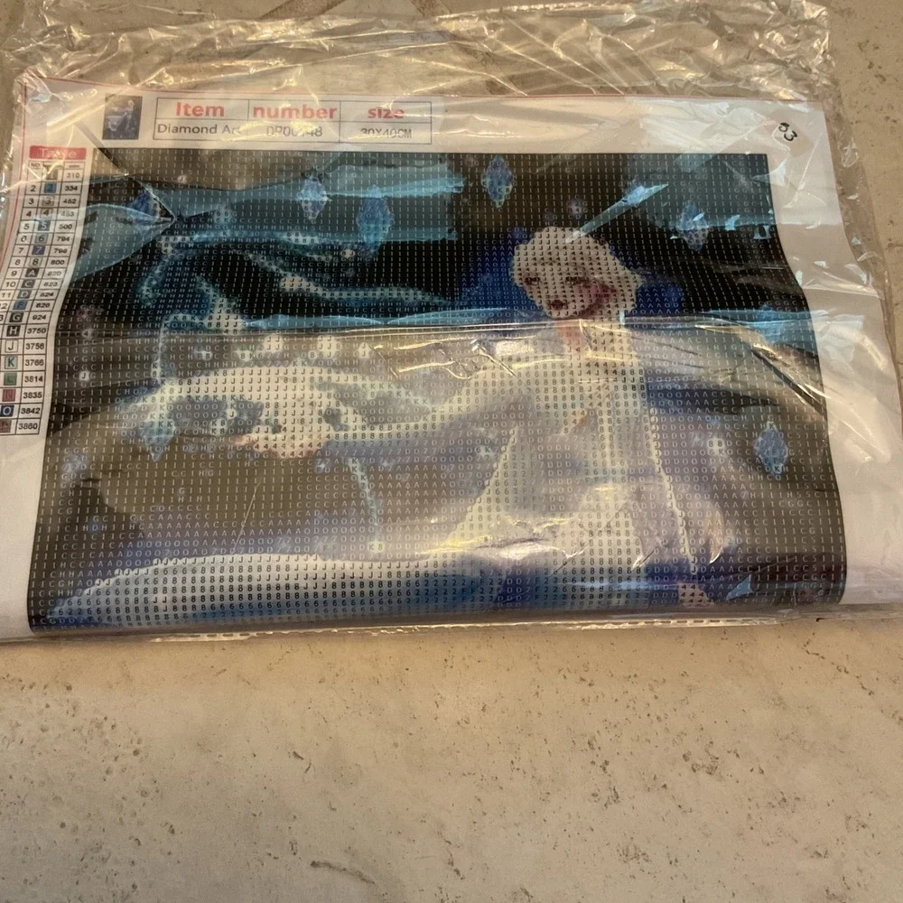 Elsa Frozen Diamond Art Painting Kit DP0048 30x40cm DIY Craft Disney Fan Gift